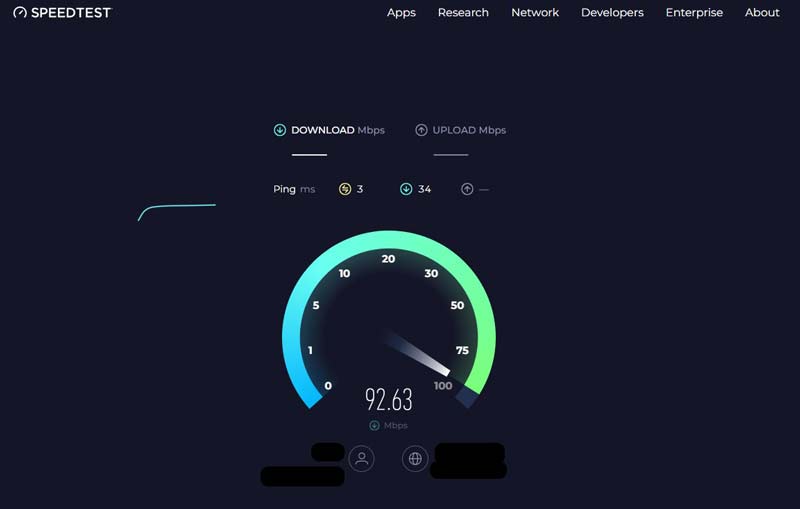 Сервис для проверки интернет соединения